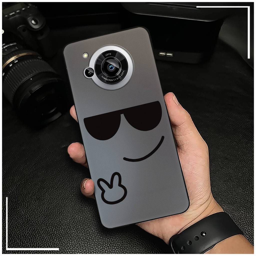 Ốp lưng TPU hoạt hình Graffiti cho Sharp Aquos R7 / SH-52C, bảo vệ toàn diện, chống va đập, chống thấm nước