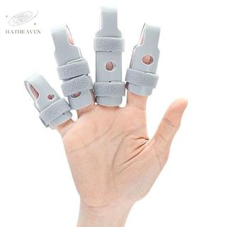 [hatheaven] Giảm Đau Kích Hoạt Cố Định Ngón Tay Nẹp Làm Thẳng Nẹp Có Thể Điều Chỉnh Sọc Sắp Xếp Gãy Nẹp Ngón Tay Corrector Hỗ Trợ Đẹp