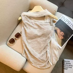 Milyfashion Ren Mỏng Gợi Cảm, Thời Trang Y2K Với Miếng Lót Ngực