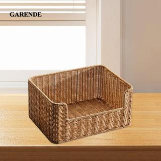 Giỏ đựng đồ dệt Garende Giỏ đựng đồ trang trí cho nhà vệ sinh Mặt bàn trang trại