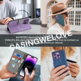 Ốp Điện Thoại Cho POCO X8 Pro Max C85 C85X M7 M8 Pro 4G 5G 2026 Da Lật Sang Trọng Từ Vỏ Điện Thoại Khe Cắm Thẻ Đứng Giá Đỡ Bao Ốp Lưng Chống Sốc