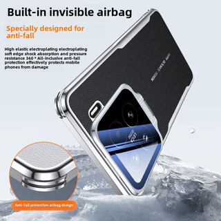 Ốp Lưng Cho Xiaomi 15 Pro 15 Ultra 14 Pro 14 Siêu Da Tản Nhiệt Với Ống Kính Kim Loại Bảo Vệ Phim Hỗ Trợ Vô Hình Vỏ Điện Thoại