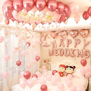 Set trang trí phòng cưới, đám cưới phong cách hiện đại - Kem Shop DF44