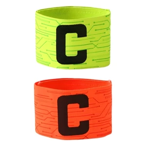 Treeling Đội bóng đá đàn hồi Đội trưởng băng tay có dây buộc an toàn Vải nylon thoải mái Băng buộc có thể điều chỉnh