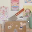 Dao mini unbox cắt bánh ngọt decor trang trí, unboxing kiểu dáng cute Gấu Thỏ House