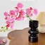 Bình Hoa Thủy Tinh Phong Cách Pháp Retro Bình Cắm Hoa Sang Trọng Decor Phòng Khách Tân Cổ Điển Ins Style [Màu Đen/Hồng]