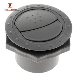 Ổ cắm ống xả trên nóc du thuyền tròn 78x51mm - Lỗ lắp đặt: Khoảng 60mm, Xám