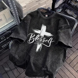 Áo thun nam và nữ - Phong cách đường phố - 100% cotton - Dáng rộng - Mềm mại và thoáng khí - Thời trang và đa năng-T222
