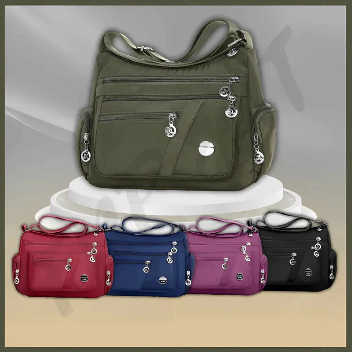 Women's Vintage Nylon Crossbody Bag – 2
