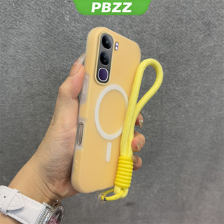 Ốp 2 Trong 1 Cho vivo v40 v50 v60 Lite vivo Y19S 4G y04s y29s y04 Y29 4g V50 LITE 5G Vỏ Điện Thoại Thiết Kế Mới Thẩm Mỹ Vỏ Thạch Màu Kép Có Dây Buộc Từ Tính Không Dây GDBSWX01