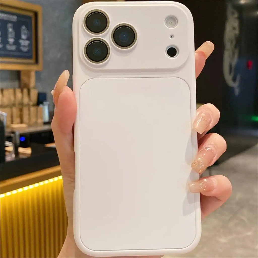 XIQII Thời Trang Mới Sang Trọng Cửa Sổ Lớn Kính Ống Kính Bảo Vệ Camera Vỏ Điện Thoại, Thích Hợp Cho iPhone 17 16 15 14 13 12 11 Pro Max Ốp Điện Thoại Chống Sốc