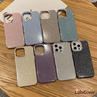 Ốp Lưng Màu Trơn Lấp Lánh Hàn Quốc Cho Tecno Camon 40 30 30S 20 19 Pro Spark Slim 30 30C 20 20C Pro Plus 10 10C 9 8C Pova Slim Cover Sang Trọng Màu Ngọt Ngào IMD Vỏ Chống Ruồi Cứng