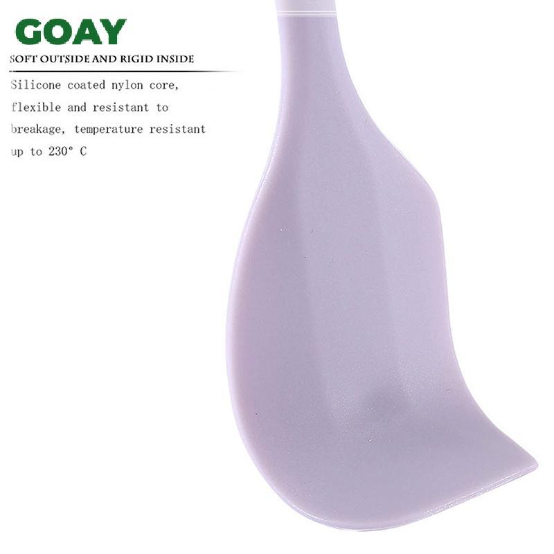 Thìa kem silicon GOAY Thìa chống dính chịu nhiệt Hoàn hảo để nấu nướng Dụng cụ nhà bếp cấp thực phẩm VN