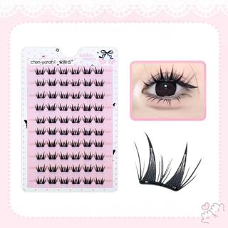 Không Keo Cần Cụm Lông Mi Wispy Cụm Lông Mi Nối Mi Cho Làm Đẹp Mắt Cosplay DIY Trang Điểm