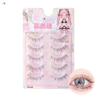 Lông mi giả Fluffy C-Curl tự nhiên - Dây đeo trong suốt để chụp ảnh hàng ngày