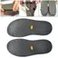JKDESIGN 1 Cặp Miếng Dán Sửa Chữa Toàn Đế, Đế Ngoài Cao Su Dày, Sửa Chữa Giày Sneaker Chống Mài Mờ Chống Trơn Trượt Bảo Vệ Toàn Đế