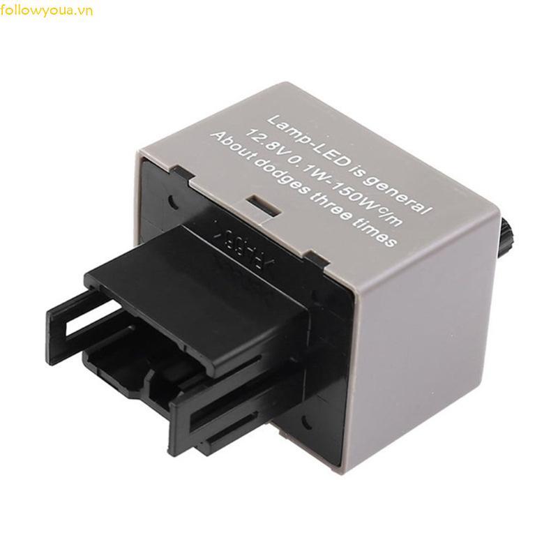 Fol Có Thể Điều Chỉnh Tần Số Xe 8 Pin LED Tín Hiệu Flasher Rơle 81980-34020 81980-02030