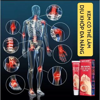 combo 2 Kem Bôi Giúp Giảm Đau Nhức Các Khớp Ngón Chân, Ngón Tay, Giúp Nhanh Chóng Giảm Viêm Xương Khớp Trên Cơ Thể