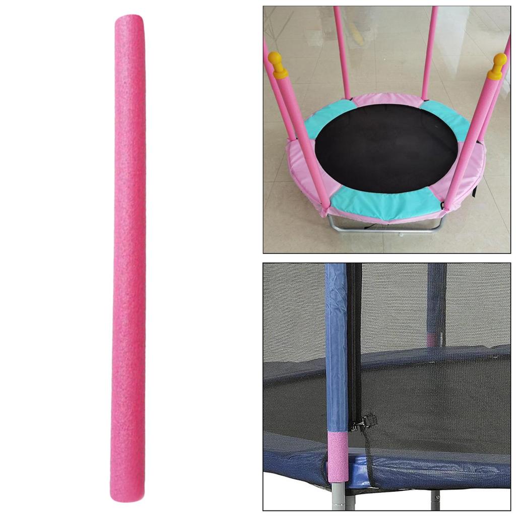 Trampoline cho trẻ em với tay bảo vệ, miếng lót hàng rào và bao da bọt biển - Sử dụng trong nhà và ngoài trời