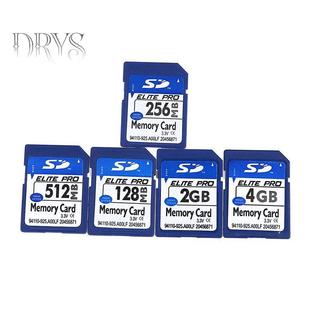 (TFT) 128MB 256MB 512MB 2GB 4GB Thẻ tiêu chuẩn SD an toàn bộ nhớ kỹ thuật số MỚI