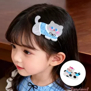Kẹp tóc sáng tạo acrylic chắc chắn dành cho nữ và bé gái, phù hợp sử dụng ở trường học