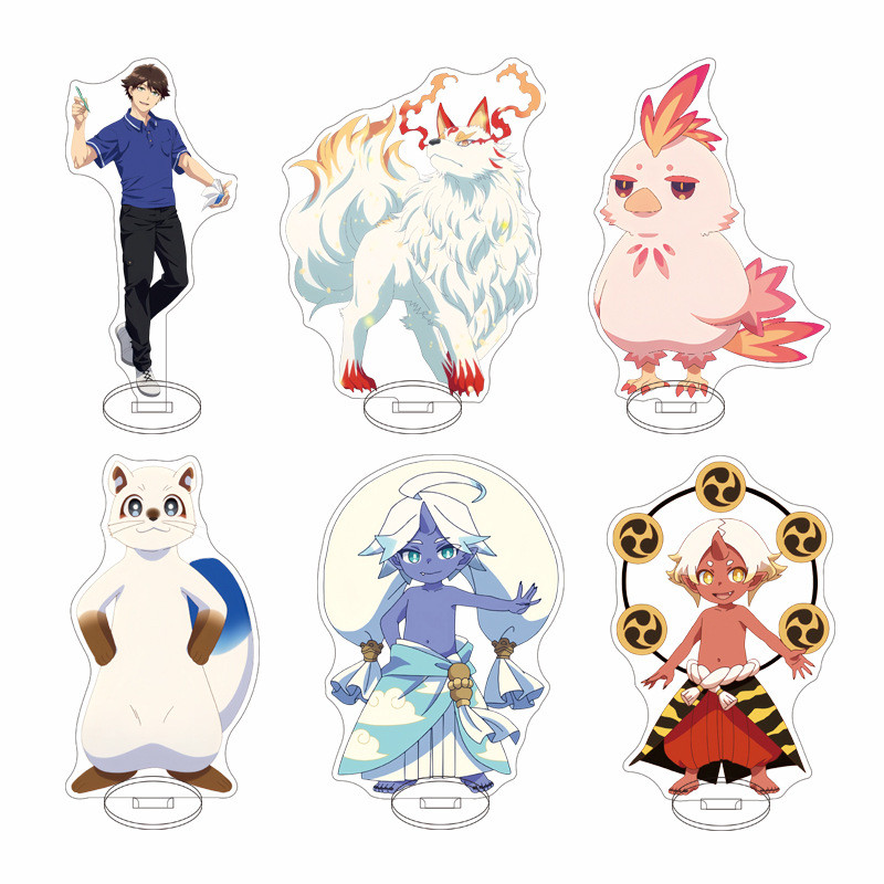 BH2 Kusunoki 's Garden of Gods Tấm Đứng Acrylic Tấm Đứng Ký Anime Để Bàn Trang Trí HB2