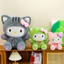 BH2 Sanrio Hello Kitty Plushie Mèo Dễ Thương Sang Trọng Cotton Đồng Hành Búp Bê Gối Mềm HB2