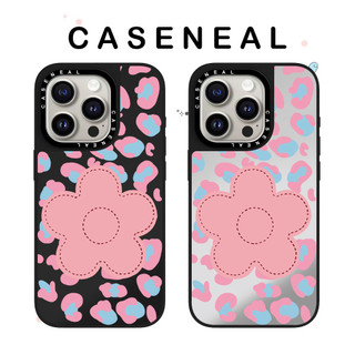 Ốp điện thoại trong suốt gương hoa hồng CASENEAL Thích hợp cho iPhone 17ProMax 17pro 17 air 16promax 16 15promax 15 14promax 13 13promax Ốp lưng cứng chống rơi thời trang
