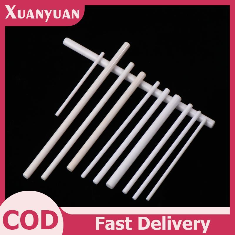 XUAN 2 Chiếc Trục Gốm Bơm Chìm Trục Cánh Quạt Chắc Chắn Chống Mài Mòn Bộ Phận Cách Nhiệt Đường Kính 2.5mm-6mm Phụ Kiện VN