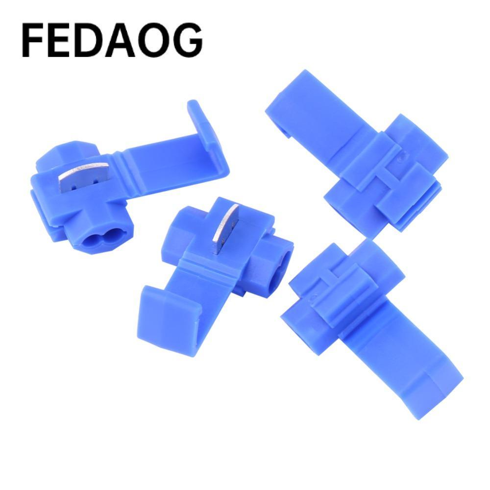 FEDAOG 50 Đầu nối nối nối nhanh, Đầu nối cáp điện dây khóa 0,75 đến 2 ...
