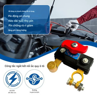 Công tắc chính pin 12V/24V cắt nguồn Công tắc Ngắt Kết Nối Pin, Bộ Ngắt Mạch, Cách Ly Nguồn, 12V / 24V