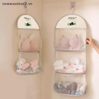 [Mới] Túi Bảo Quản Đồ Lót Treo Tường Túi Lưới Thoáng Khí Tất Túi Bảo Quản Tủ Quần Áo Sắp Xếp Túi Bảo Quản Búp Bê.