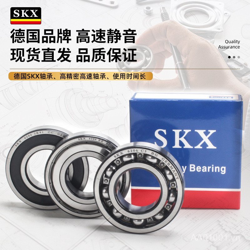 Vòng bi SKX Đức 604 605 606 607 608 609 624 625 626 627 628 629Z PZYW