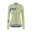 QLS001B - Áo Đạp Xe Nữ UKE Pastel Yellow – Vải Ý Cao Cấp, Thoáng Khí, Ôm Form Mềm Mại
