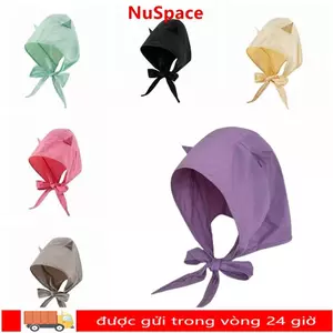 Mũ trùm đầu NUSPACE polyester thời trang ngộ nghĩnh, nhanh khô và chống nắng