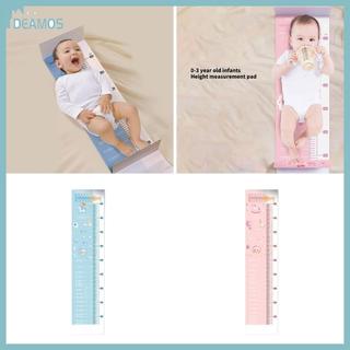 DE Biểu đồ tăng trưởng cho bé Thước đo chiều cao có thể giặt được và có thể gập lại Tận hưởng lưu trữ tiện lợi