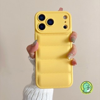 Ốp Điện Thoại Down Jacket Cho Xiaomi Poco X7 X6 X5 X2 Pro F6 F5 Pro F4 5G 4G Vỏ Sang Trọng Dễ Thương Đơn Giản Màu Kẹo Chống Rơi Vỏ Mềm