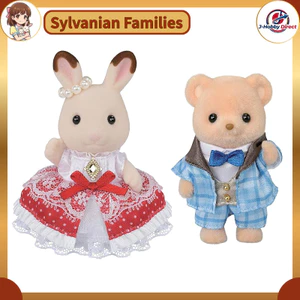 Sylvanian Families Doll 【Anniversary Friends -Flair & Theo-】 C-76 ST Mark Certified For Ages 3 and Up Toy Dollhouse Sylvanian Families Epoch Co., Ltd.