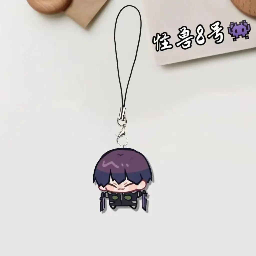 kaiju no 8 keychain Pendant Keychains Charms Holder Car Key Chain Key Ring Mobile Phone Bag Hanging Jewelry Gifts