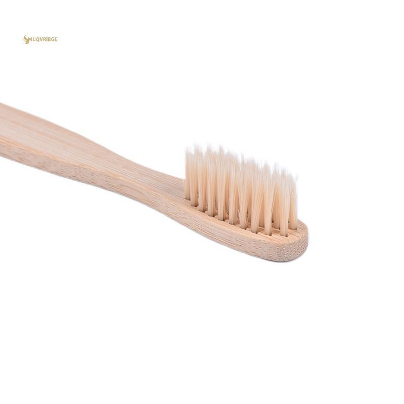 MUQV 10 cái / răng miệng sức khỏe carbon thấp bảo vệ môi trường bàn chải đánh răng than tre n