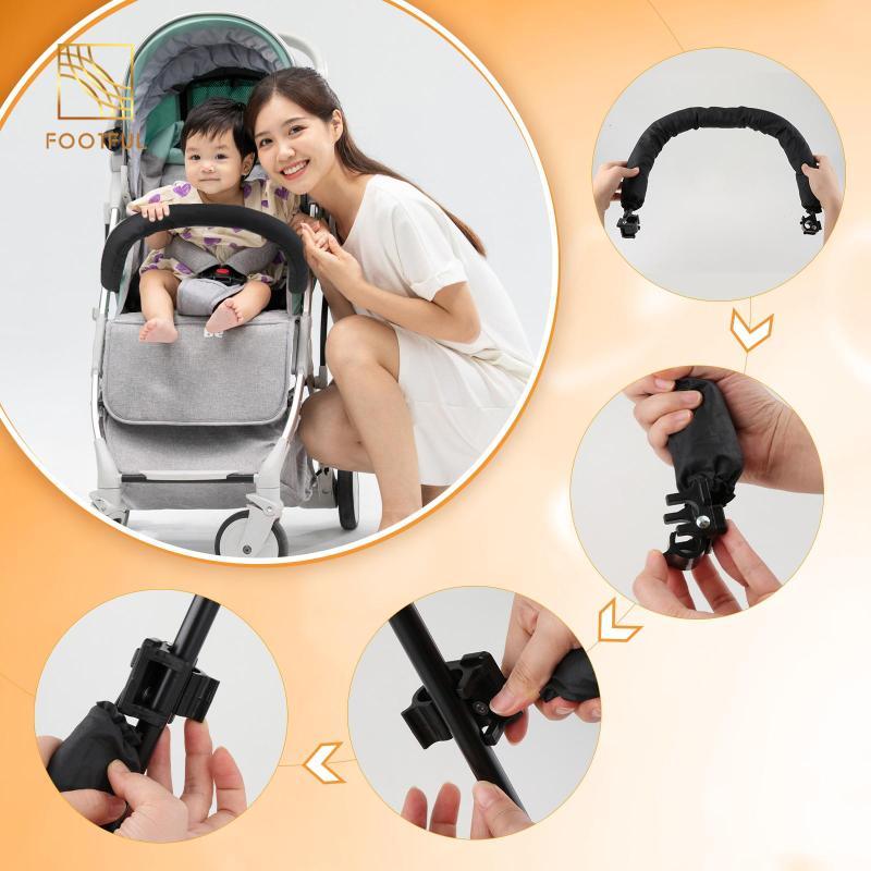 Xe đẩy thanh bảo vệ tay vịn tháo rời, phụ kiện cho xe đẩy