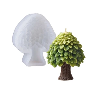 Khuôn silicon linh hoạt Treeling cho hình cây 3D có lớp chi tiết lá dễ dàng xử lý