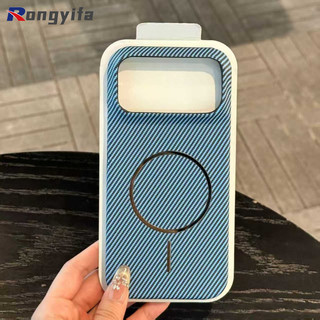 Ốp Điện Thoại Từ Tính Sợi Carbon Cho Xiaomi 17 Pro Max 15 15T 14T 14 13T Pro Ultra 5G 4G Vỏ Kinh Doanh Dễ Thương Sang Trọng Sạc Không Dây Ốp Lưng