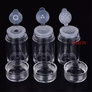 DARON Loose Powder Jars 10ml Chai rỗng Nắp vít Dụng cụ trang điểm DIY