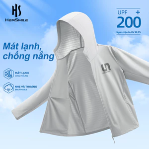 HeaSmile áo chống nắng băng lạnh nam mặc nhẹ thoáng khí dùng lâu không khó chịu(BSGBFSF)
