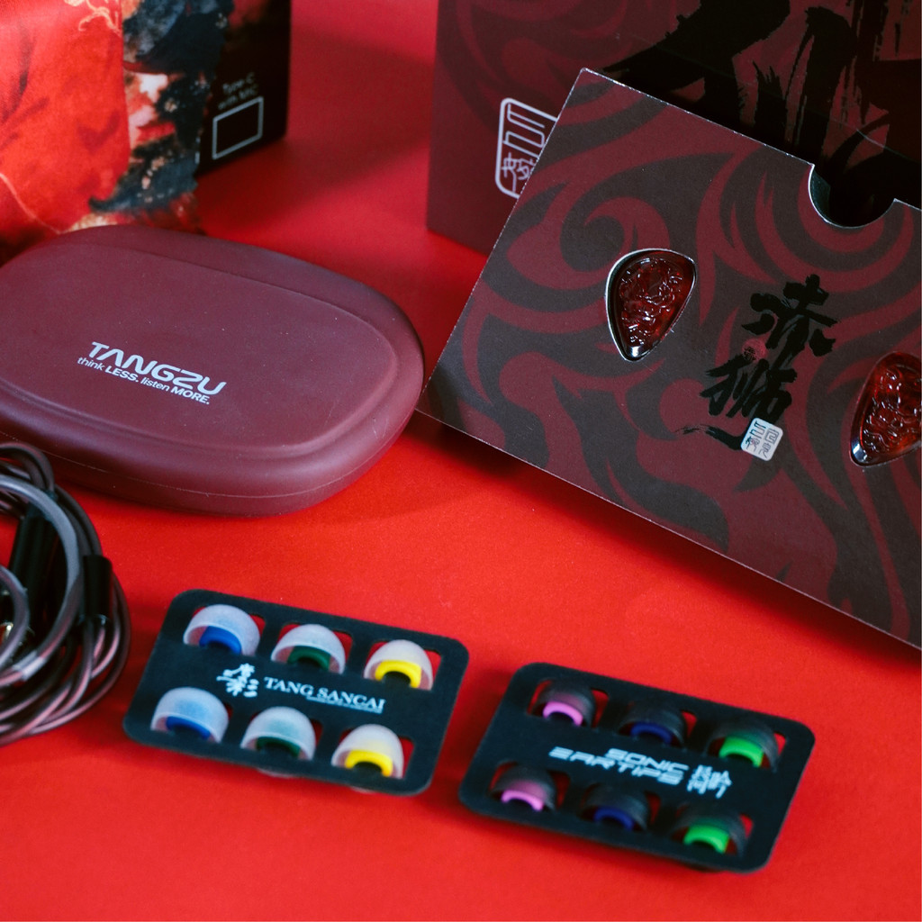 TANGZU WANER II Bass Edition Red Lion Dynamic Driver Tai nghe nhét tai Âm thanh chất lượng cao Thoải mái khi đeo tai có dây | BigBuy360 - bigbuy360.vn