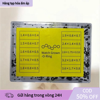 【COD】Vòng cao su dùng làm gioăng kín nước cho đồng hồ, chịu mài mòn, duy trì hiệu quả lâu dài trong điều kiện ẩm.
