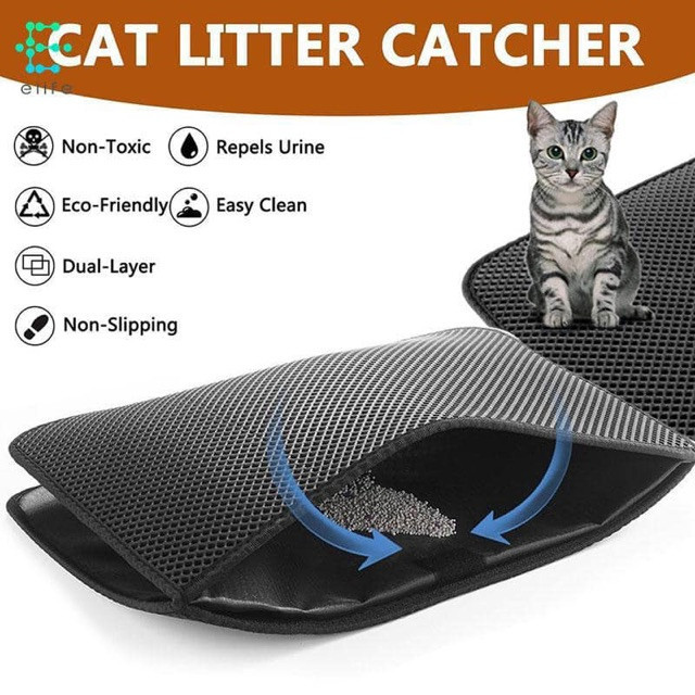(LOẠI DẦY) Tấm Lót Sàn Chuồng 80cm x 60cm Cao Su Cao Cấp Dễ Vệ Sinh Cho Chó Mèo Dog & Cat - Bảo hành 12 tháng