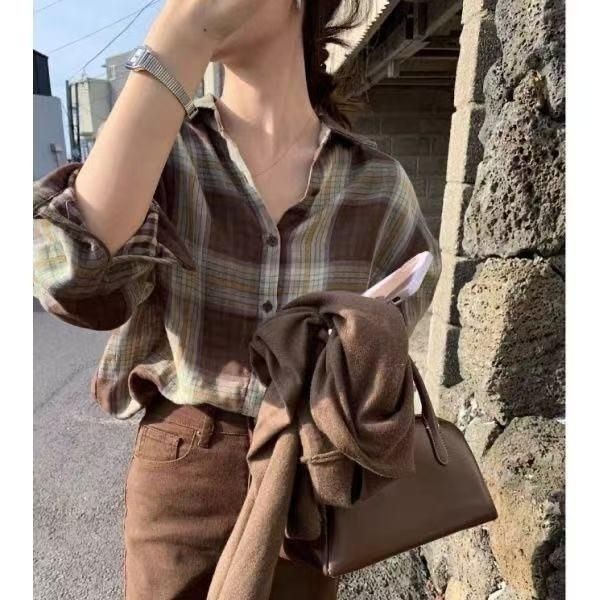 Áo sơ mi cotton mỏng, chống nắng, giảm giá 50%