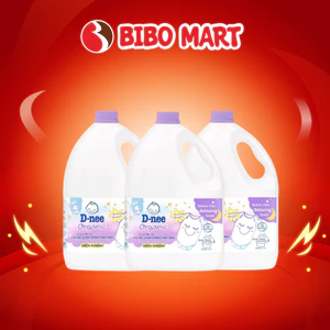 Nước Giặt Quần Áo Em Bé Dnee Sweet Dream Làm Mềm Thơm Nhẹ An Toàn Cho Da Bé 2800ml - Bibo Mart